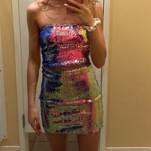 Two piece homecoming dress